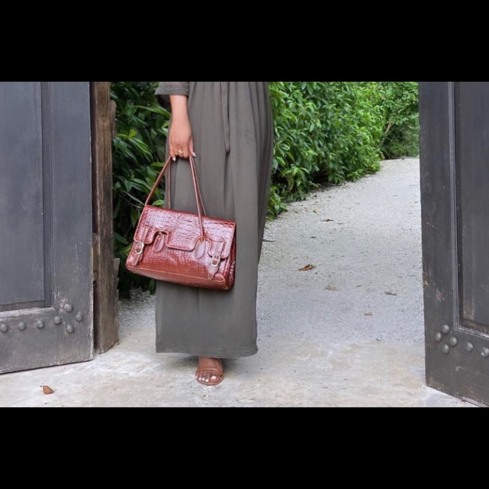 Vintage bag real leather